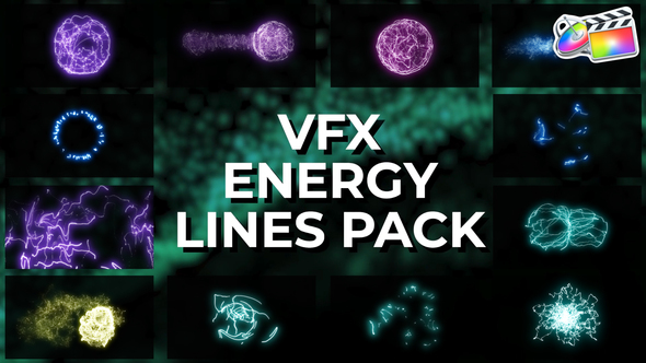 VFX Energy Lines Pack for FCPX alt