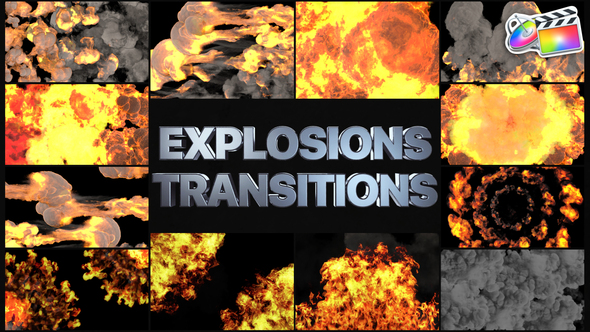 Explosion Transitions for FCPX alt