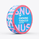 Snus Chewing Tobacco Mockup - GraphicRiver Item for Sale