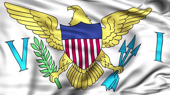 United States Virgin Islands Flag