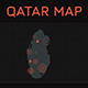 Qatar Map and HUD Elements - VideoHive Item for Sale