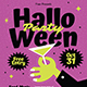 Retro Halloween Event Flyer - GraphicRiver Item for Sale