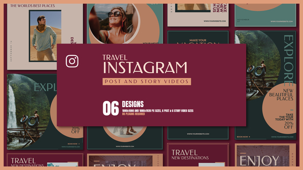 Travel Promo | Instagram Posts and Stories