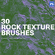 30 Rock Texture Photoshop Brushes - GraphicRiver Item for Sale