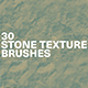 30 Stone Texture Photoshop Brushes - GraphicRiver Item for Sale