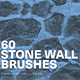 60 Stone Wall Photoshop Stamp Brushes - GraphicRiver Item for Sale