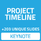 Project Timeline Infographic Keynote Slides Library - GraphicRiver Item for Sale