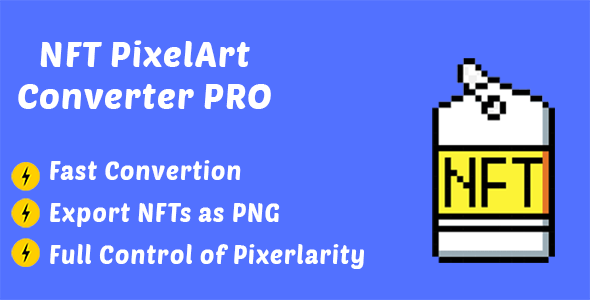NFT PixelArt Converter Pro