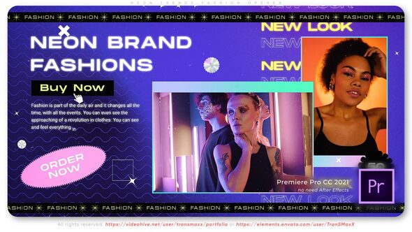 Neon Trends Fashion Opener
