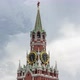 Clock on belfry tower of Moscow Kremlin - VideoHive Item for Sale