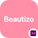 Beautizo - Adobe XD Cosmetic & Beauty App - ThemeForest Item for Sale