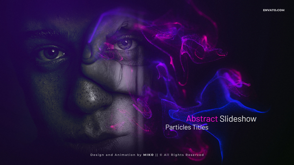 Abstract Particles Slideshow alt