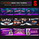 Esports Social Media Stream Gaming Video Thumbnail / Banner Overlay Photoshop Templates Bundle 2 - GraphicRiver Item for Sale