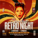 Retro Night Party Flyer - GraphicRiver Item for Sale