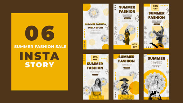 60 Percent Off Summer Fashion Sale Instagram Story