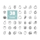 Set of Fruits and Berries Icons - GraphicRiver Item for Sale