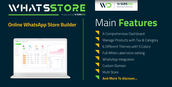 WhatsStore - Online WhatsApp Store Builder