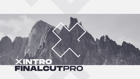 X Intro for Final Cut Pro alt