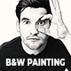 B&W Painting Photoshop Action - GraphicRiver Item for Sale