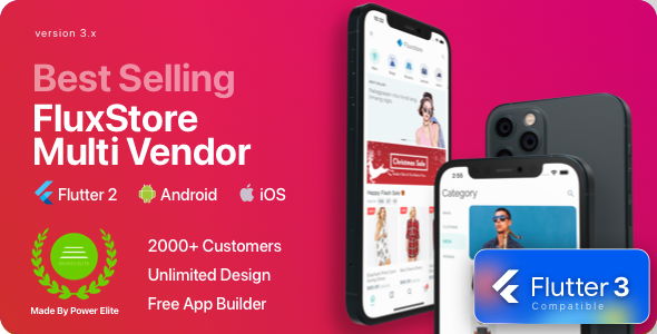 Fluxstore Multi Vendor - Flutter E-commerce Full App