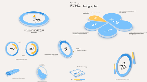 Pie Chart Infographics 3