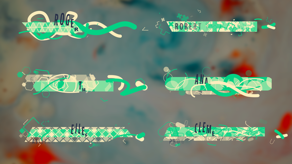 Colorful Lowerd Thirds alt