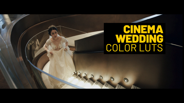 Cinema Wedding LUTs