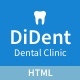 DiDent - Dental Clinic HTML Template - ThemeForest Item for Sale