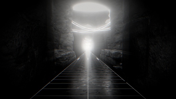Sci Fi Futuristic Tunnel