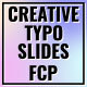 Creative Typography Slides - VideoHive Item for Sale