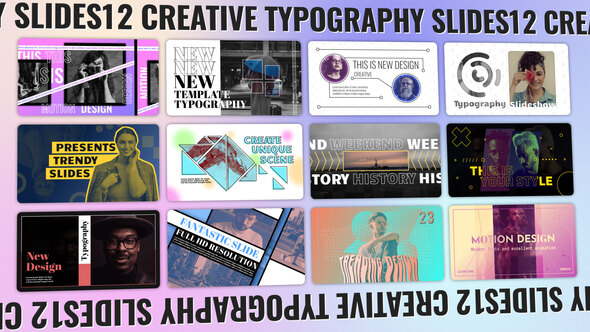 Creative Typography Slides alt