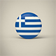 Greece Badge - 3DOcean Item for Sale