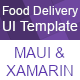 Food Delivery App (Multi Restaurant) UI Template for MAUI and Xamarin Forms - CodeCanyon Item for Sale