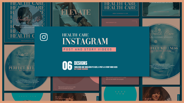 Health Care Promo | Instagram Posts and Stories