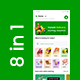 8 in 1 multi-service App UI Ecommerce, Cab Booking & Handyman App | DeliGo - GraphicRiver Item for Sale