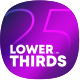 25 Lower Thirds & Titles Pack - VideoHive Item for Sale