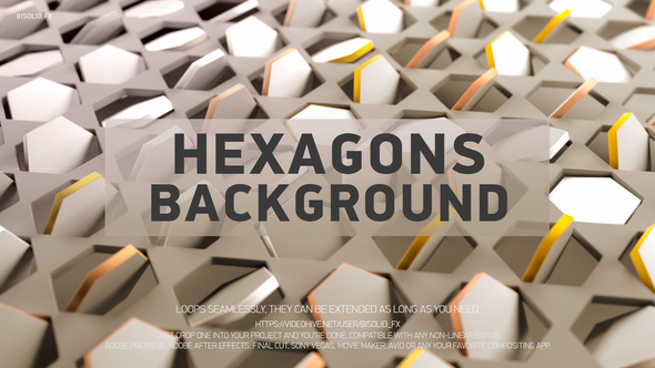 Hexagons Background