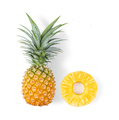 pineapple with slices isolated on white background - PhotoDune Item for Sale
