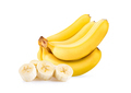 yellow banana isolated on a white background - PhotoDune Item for Sale