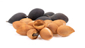 velvet tamarind fruit ( Dialium cochinchinense) isolated on white - PhotoDune Item for Sale