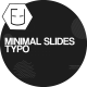 Minimal Typography Slides - VideoHive Item for Sale