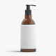 Amber Pump Bottle - 3DOcean Item for Sale