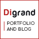 Digrand - Portfolio And Blog Theme - ThemeForest Item for Sale