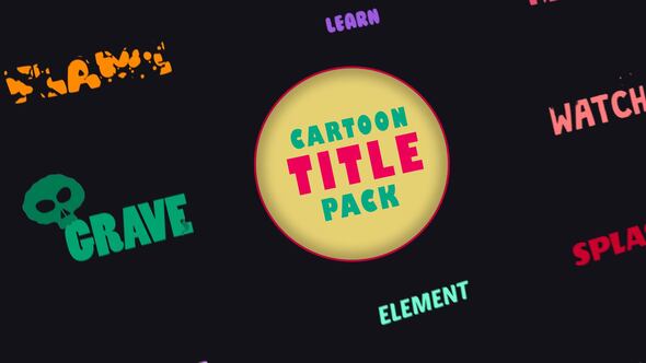 Lovely Cartoon Titles Pack