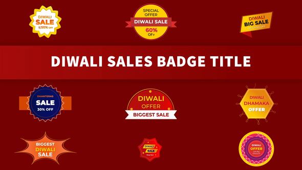 Indian Festival Diwali Sale Badge