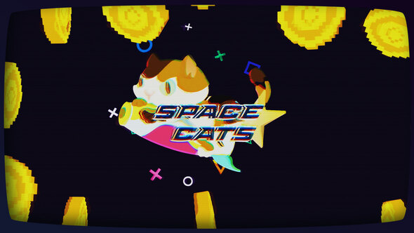 Retro Game Logo Opener