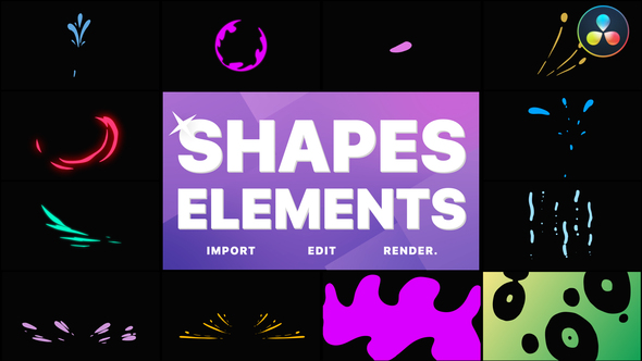 Shapes Pack | DaVinci Resolve