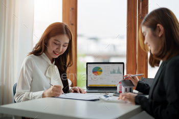 an interest to the customer with home purchase contracts or on office loans and interest rates.