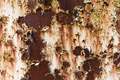 Peeling paint on a rusty background - PhotoDune Item for Sale
