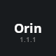 Orin - Minimal Blog For WordPress - ThemeForest Item for Sale